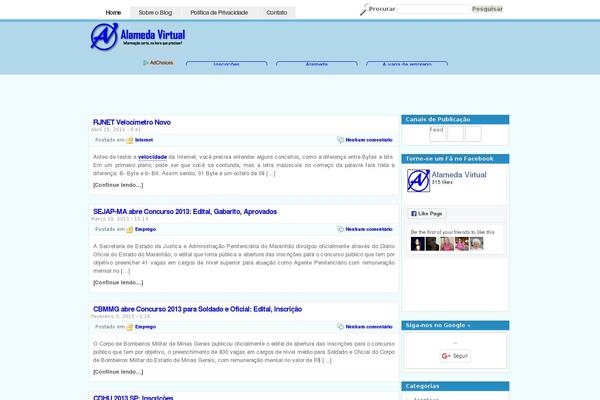 alamedavirtual.com.br site used Silkyblue