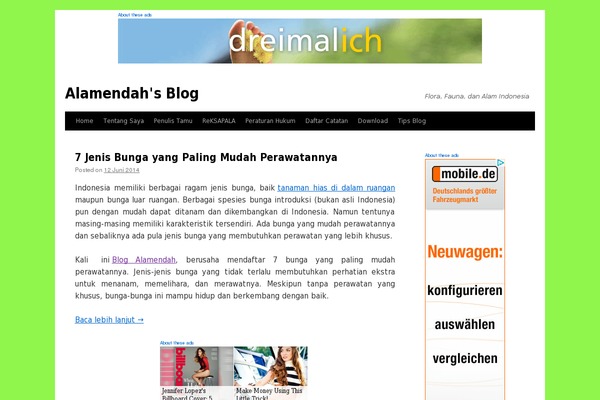 Site using Ie-sitemode plugin