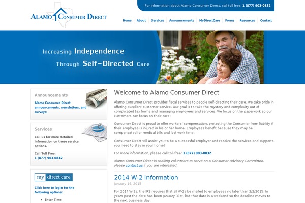 alamoconsumerdirect.com site used Consumer-direct-theme-master