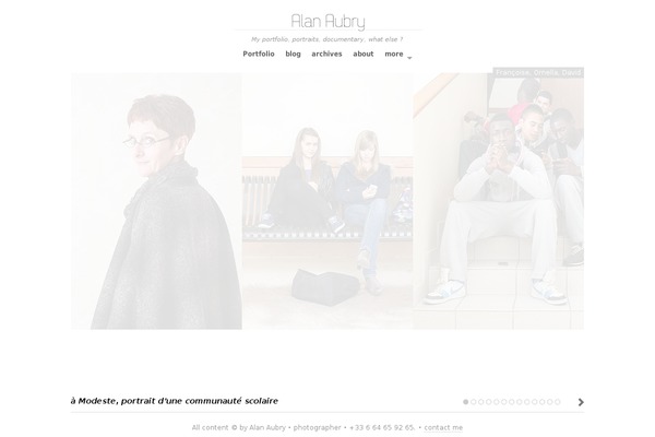 Kalium theme site design template sample