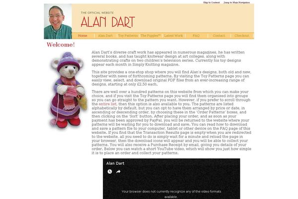 alandart.co.uk site used Alandart