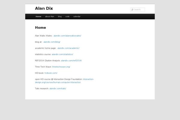 alandix.com site used Childajd