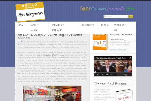alangregerman.com site used Alangregerman