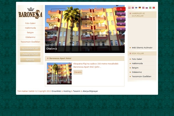 alanyabaronessaaparthotel.com site used Otel