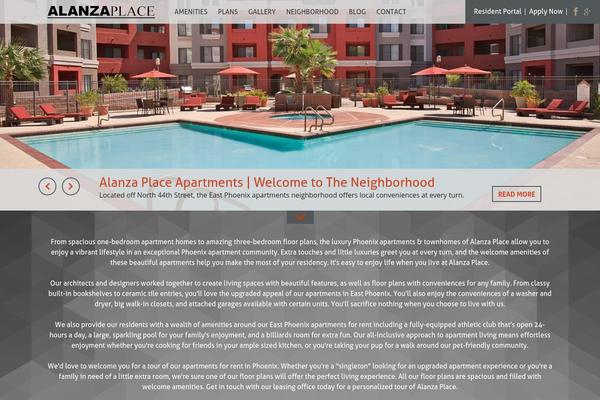 alanzaplace.com site used Alanza-place