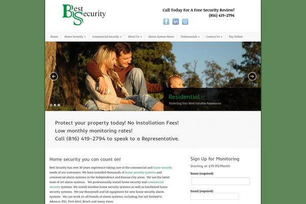 Modernize theme site design template sample