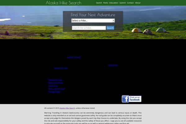 alaskahikesearch.com site used Alaskahikesearch2