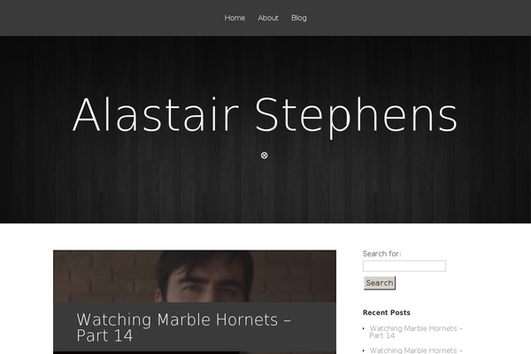 alastairstephens.com site used Casper-custom