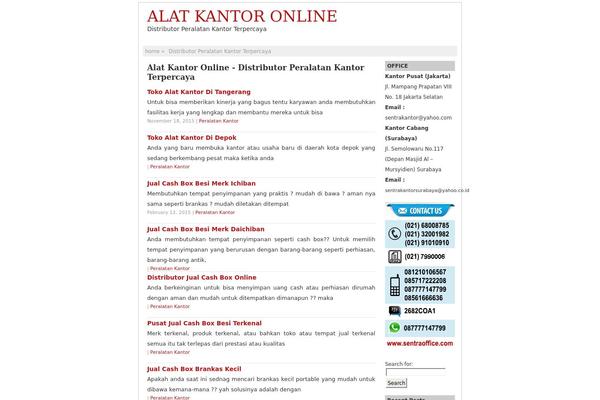alatkantoronline.com site used Simplefast-responsive