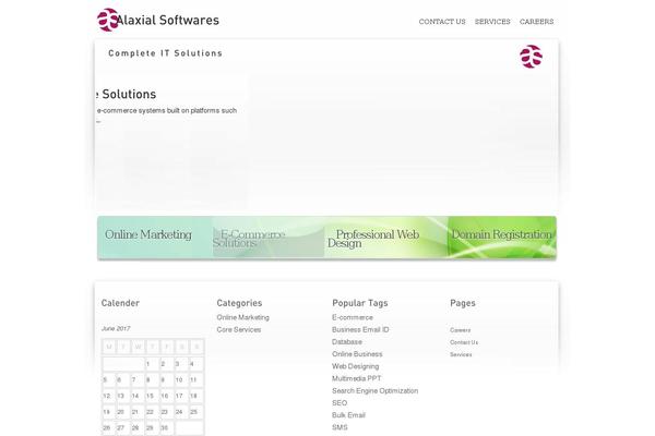 alaxialsoft.com site used Alaxialsoft
