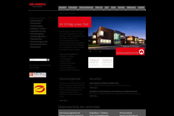 alb-elektric.de site used Alb-elektric