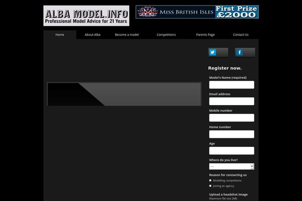 albamodel.info site used Alba