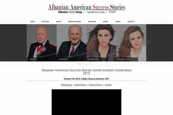 albaniansuccessstories.com site used Aass