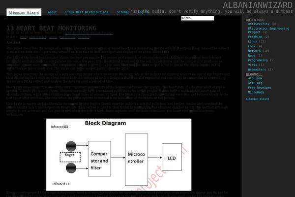 albanianwizard.org site used Extreme-Typewriter