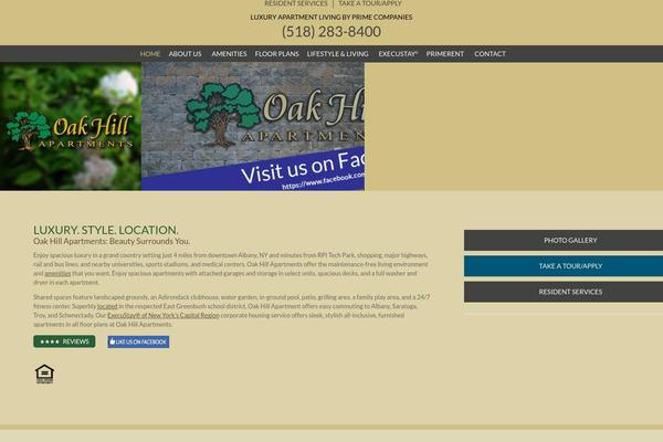 albany-oakhill.com site used Prime_community