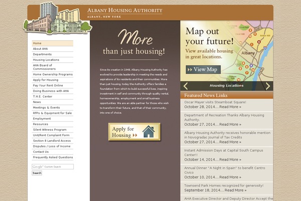 albanyhousing.org site used Albanyhousing