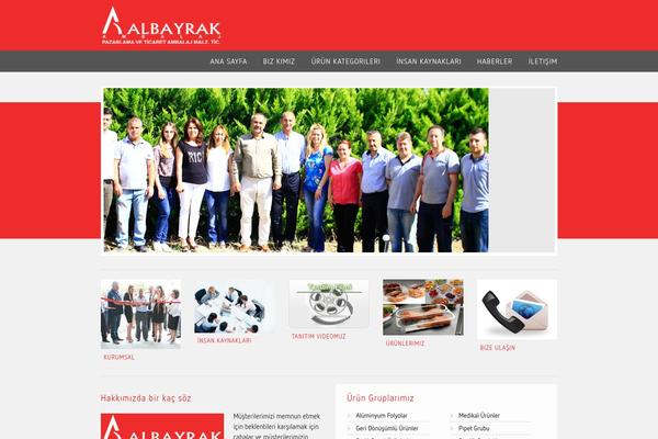 albayrakambalajizmir.com site used Kir