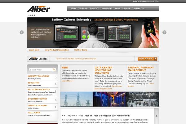 alber.com site used Alber