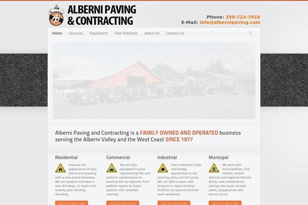 albernipaving.com site used Albpav