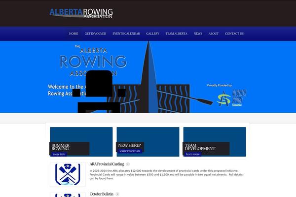 albertarowing.ca site used Churchope