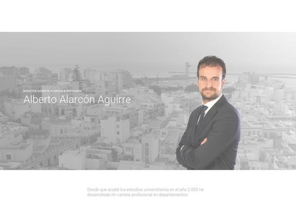 albertoalarcon.com site used Pivot