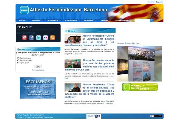 albertofernandez.com site used Maria