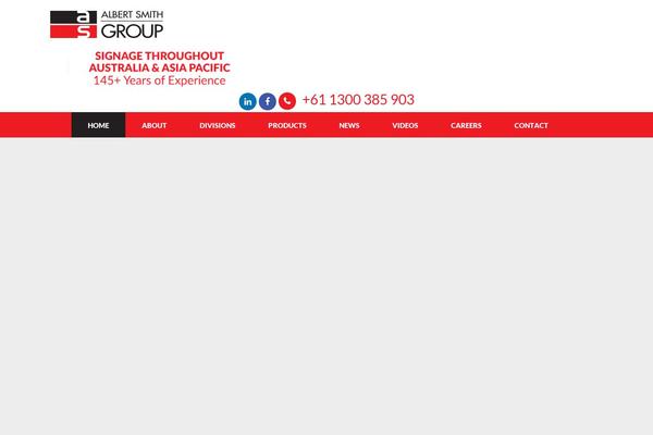 albertsmithgroup.com.au site used Asgroup
