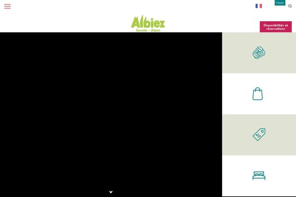 albiez.fr site used Noe Starter