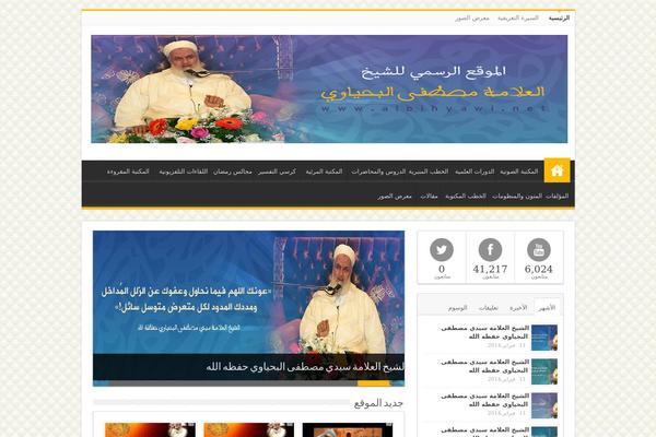 Sahifa theme site design template sample