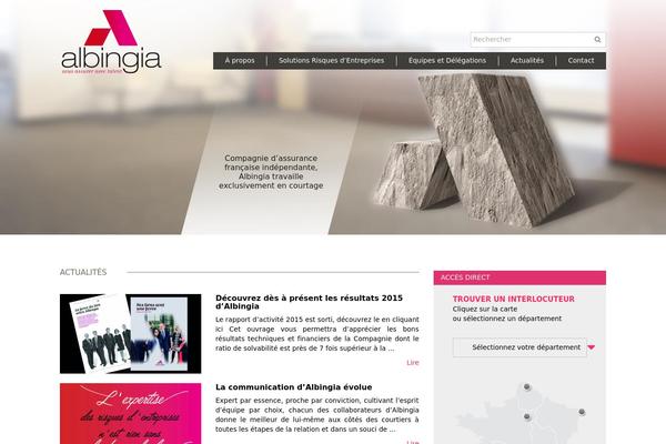 albingia.fr site used Albingia_v1