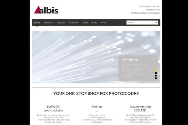 albisopto.com site used Blackbird-child