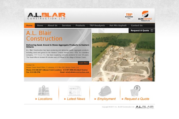 alblairconstruction.com site used Alblair