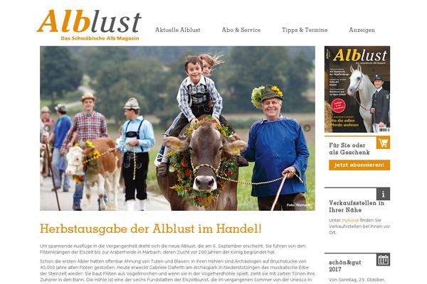 alblust.de site used Alblust