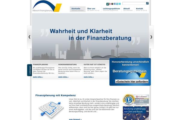 albrech-finanzplanung.de site used Cojara_financial