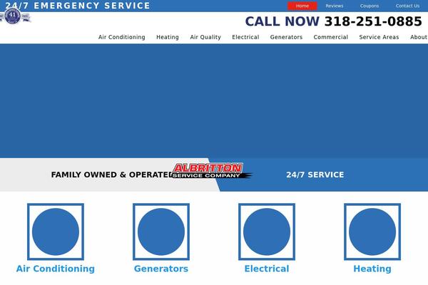 albrittonservice.com site used Plumberseo