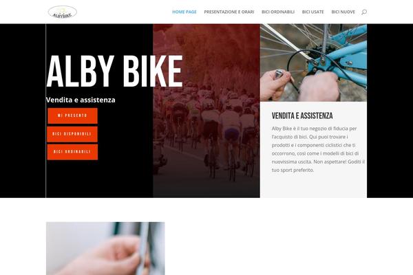Divi theme site design template sample