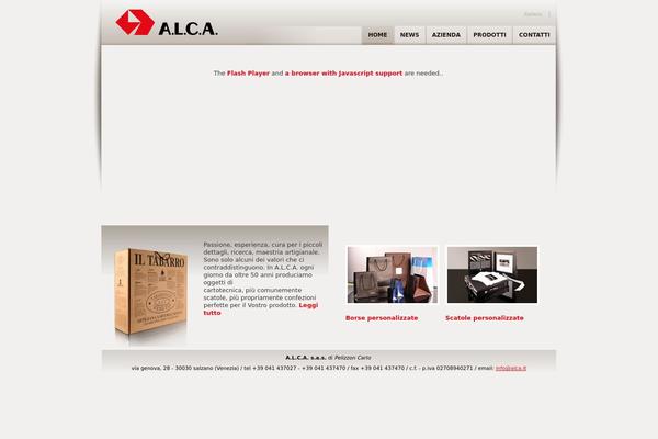 alca.it site used Alca