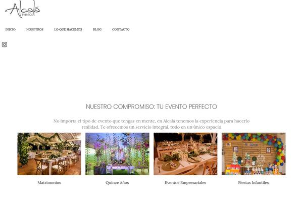 alcalaeventos.com site used Alcala