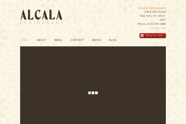 alcala WordPress theme, websites list used alcala theme alcala theme websites examples