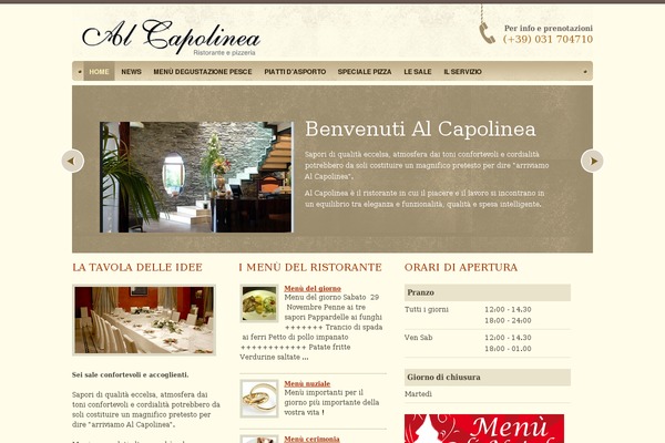 alcapolinea.com site used Ristorante