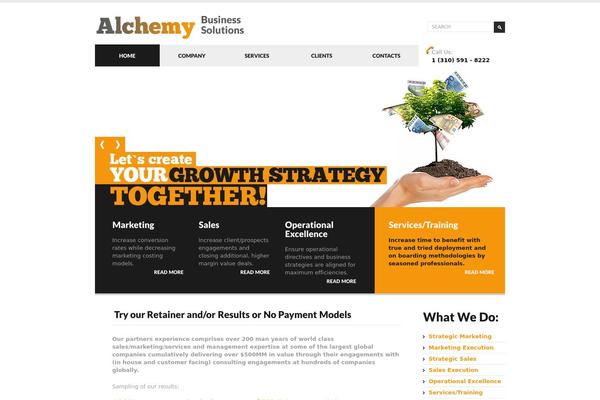alchemy-business-solutions.com site used Theme1188