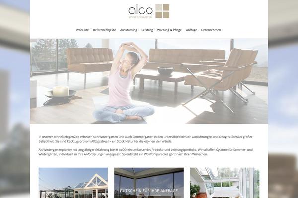 alco.at site used Alco-theme