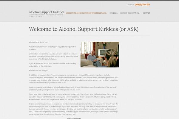 alcoholsupport.com site used Wp_businesstwo5-v1.1