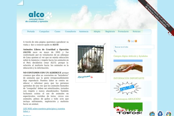 alcoperu.net site used Alco