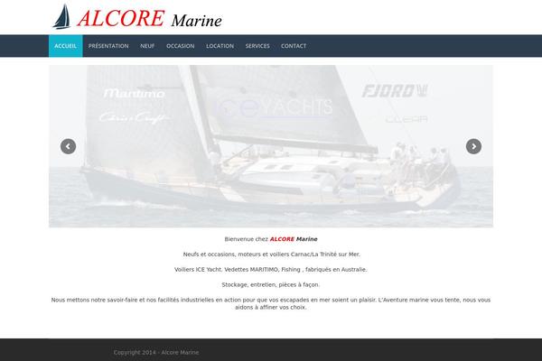 Redline-pro theme site design template sample
