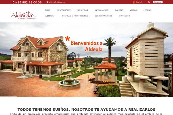 aldeola.es site used Aldeola