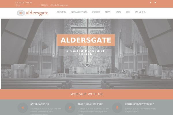 aldersgate.net site used Kyma-advanced