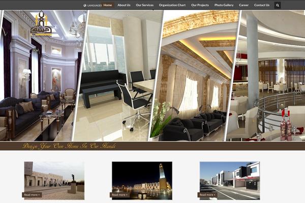 Kallyas theme site design template sample
