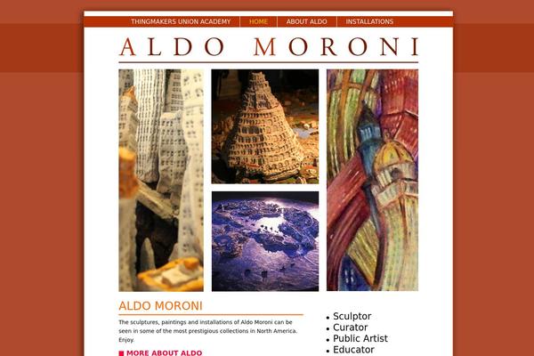 aldomoroni.com site used Aldomoroni