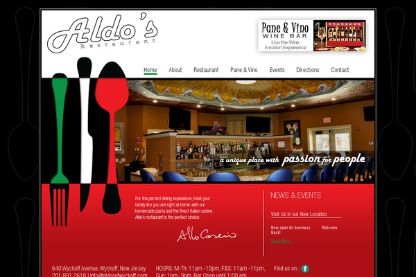 aldosofwyckoff.com site used Aldosofwyckoff